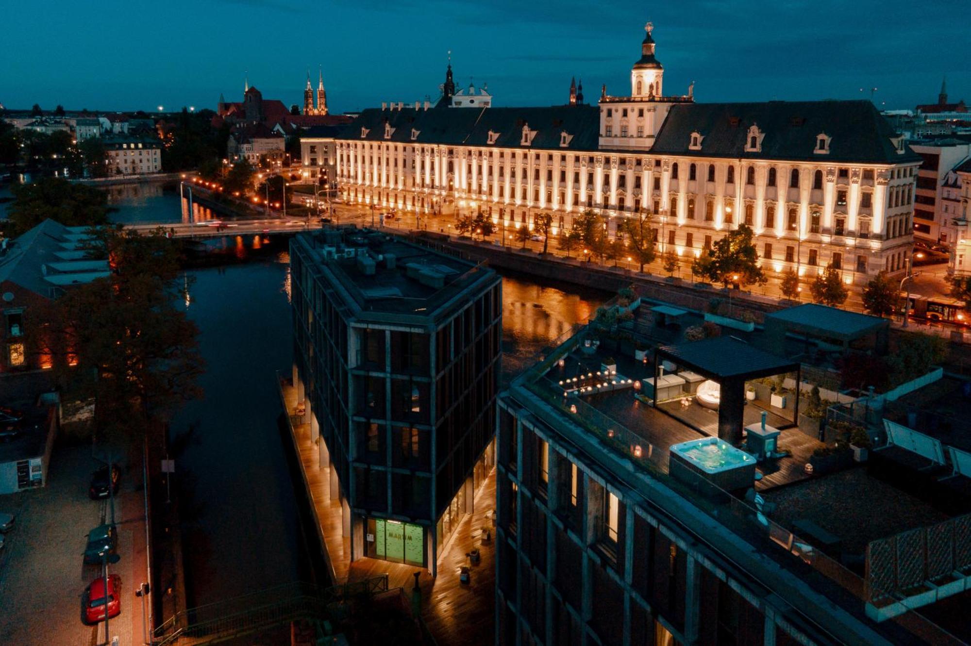 Inqse Wroclaw Marina Aparthotel Eksteriør bilde