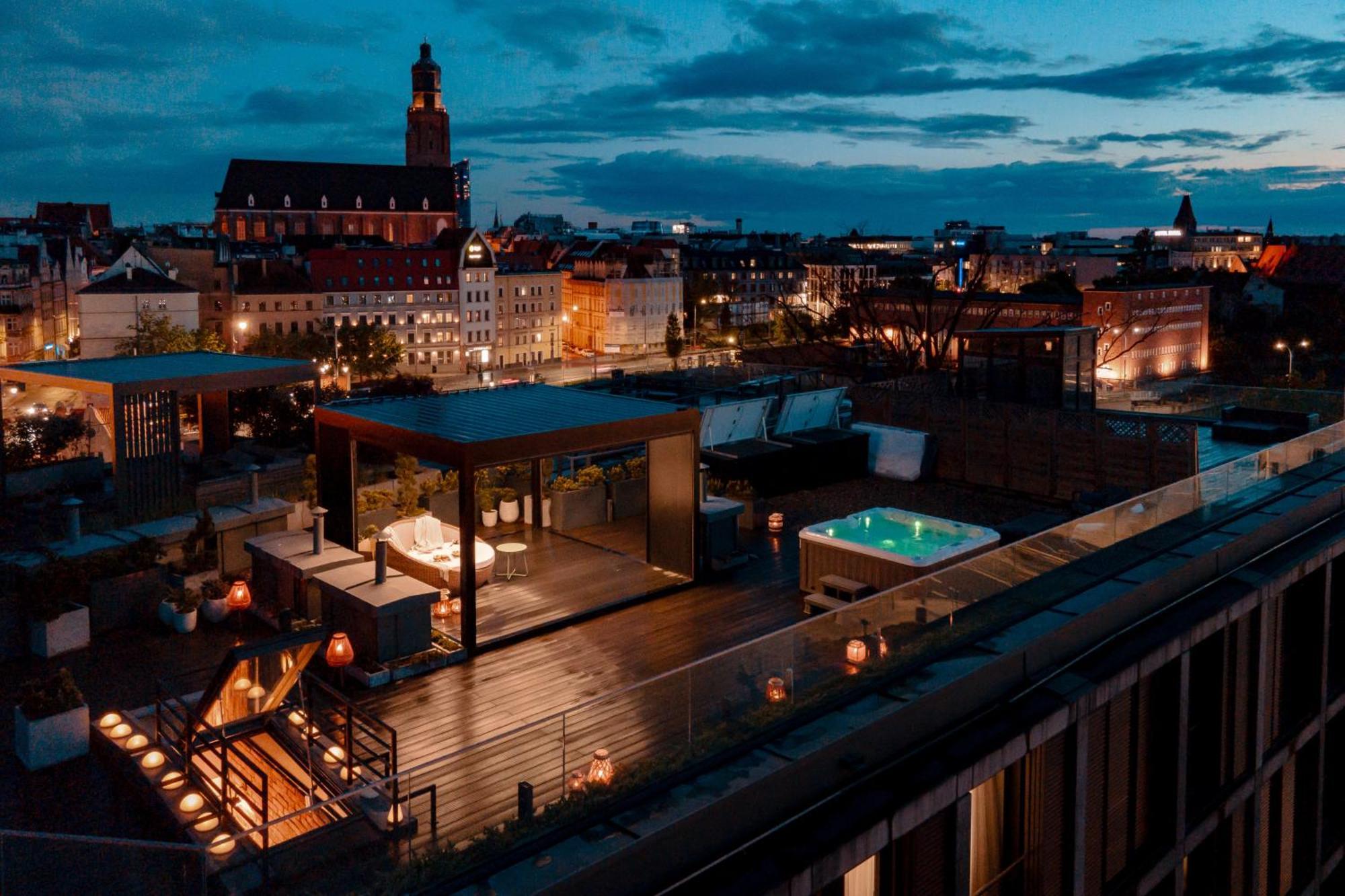Inqse Wroclaw Marina Aparthotel Eksteriør bilde