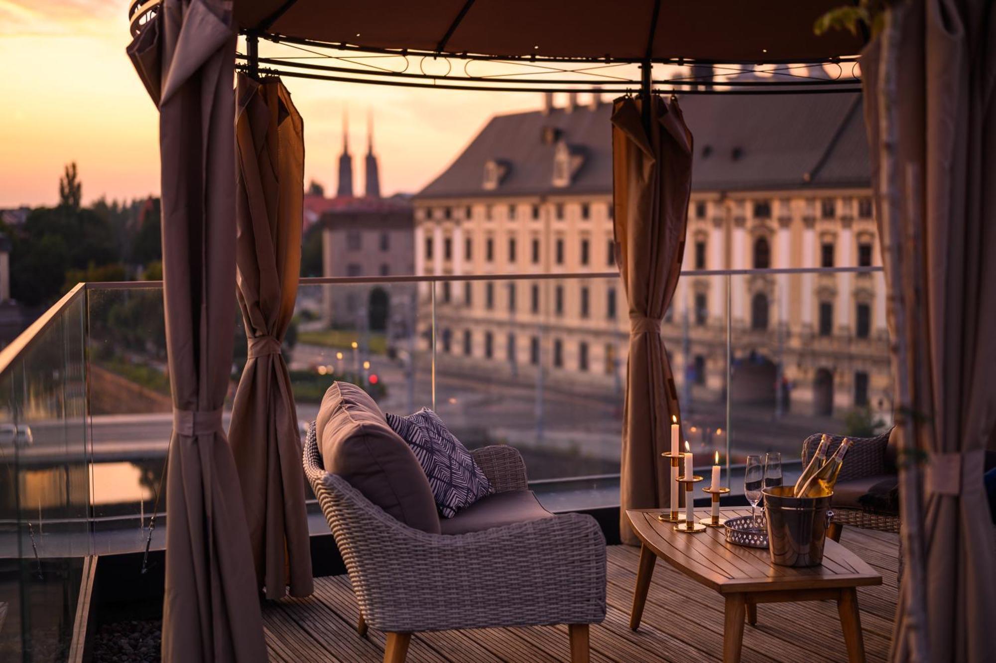 Inqse Wroclaw Marina Aparthotel Eksteriør bilde