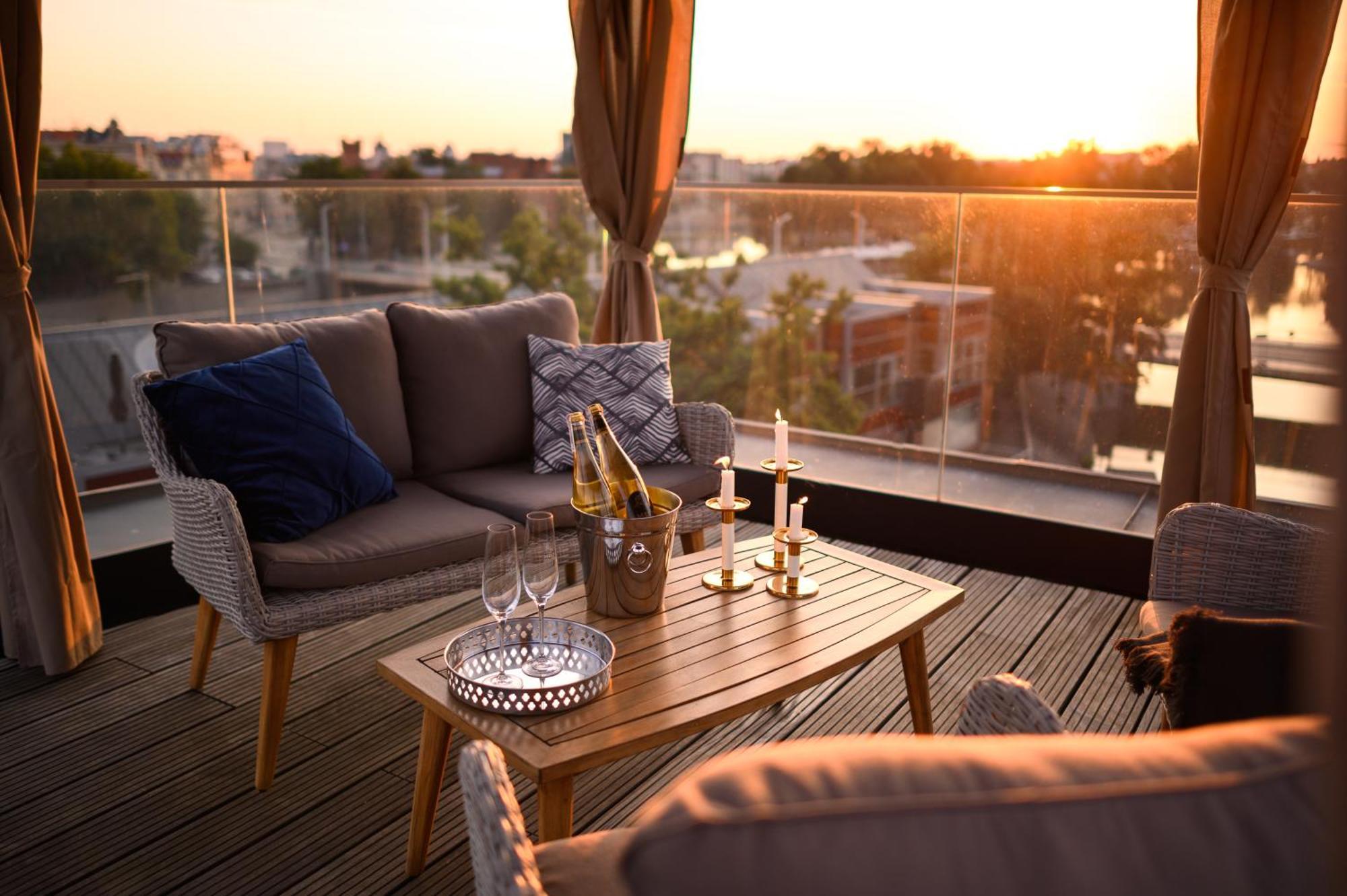 Inqse Wroclaw Marina Aparthotel Eksteriør bilde