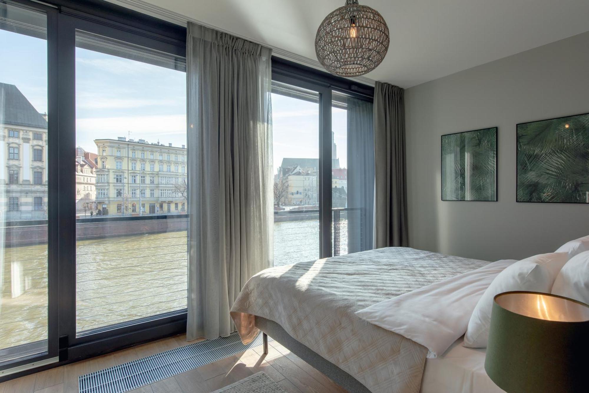 Inqse Wroclaw Marina Aparthotel Eksteriør bilde