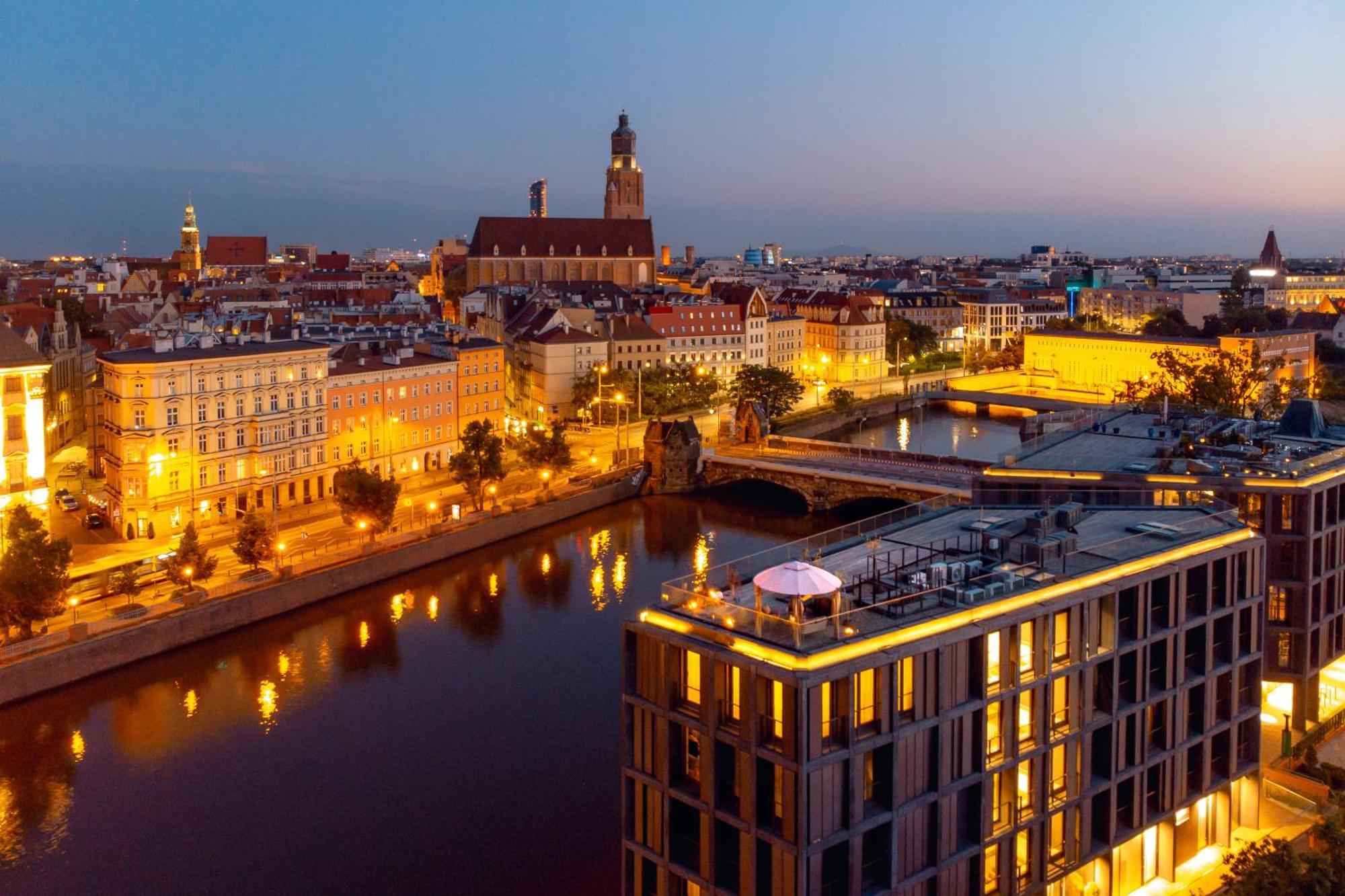 Inqse Wroclaw Marina Aparthotel Eksteriør bilde